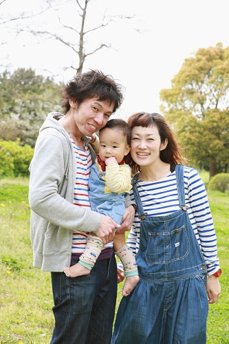 葛西臨海公園 家族写真
