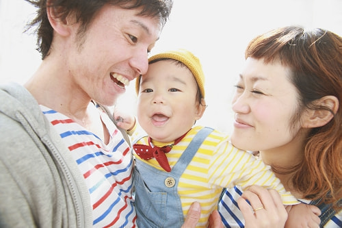 葛西臨海公園 家族写真