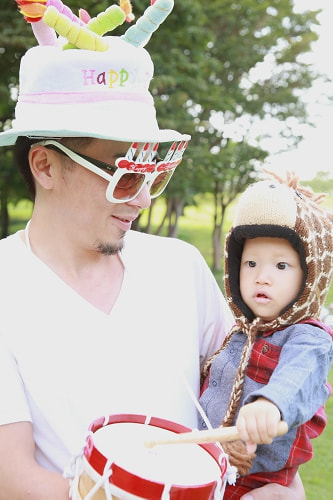 根岸森林公園 家族写真