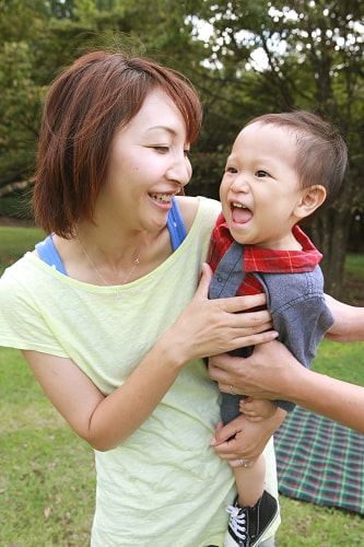 根岸森林公園 家族写真