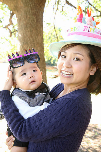 葛西臨海公園 バースデーフォト 冬