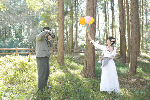 ブライダル(エンゲージメントフォト)写真 撮影場所 大和市(森) カメラマン