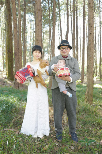 ブライダル(エンゲージメントフォト)写真 撮影場所 大和市(森) 音楽隊