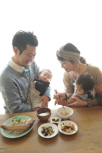 百日祝い(お食い初め)写真８