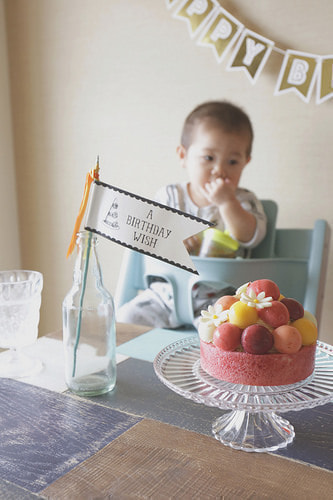 １歳バースデーフォト４