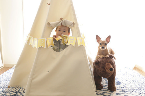 １歳バースデーフォト１４