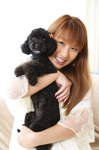 お宮参り写真 撮影場所 自宅(麻生区) 犬、ママ