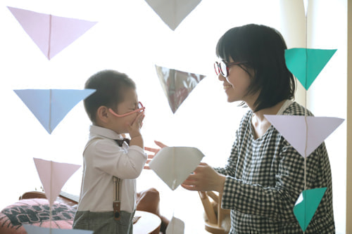 子供、春、おしゃれ写真、デコレーション２