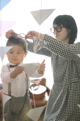 子供、春、おしゃれ写真、デコレーション４