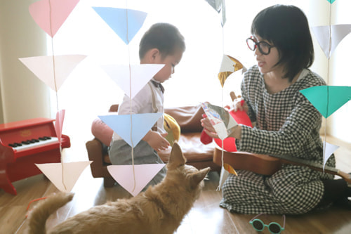 子供、春、おしゃれ写真、デコレーション２２