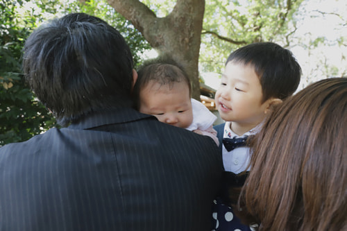 お宮参り写真 撮影場所 大宮八幡宮２７