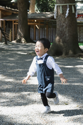 お宮参り写真 撮影場所 大宮八幡宮３７