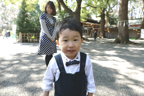 お宮参り写真 撮影場所 大宮八幡宮３９