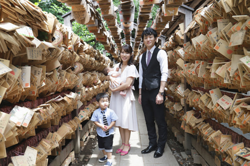 お宮参り写真 撮影場所 川越氷川神社１５