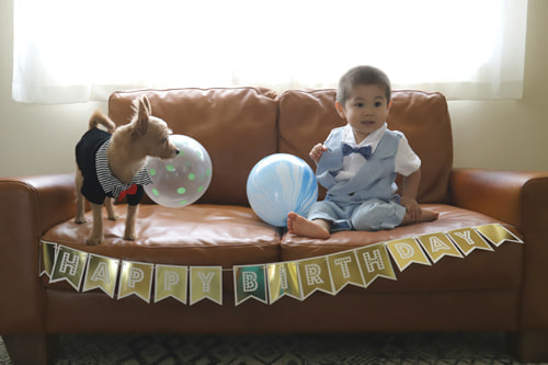 二歳バースデーフォト
