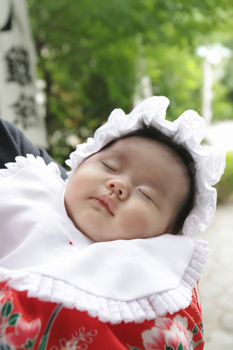 お宮参り写真 撮影場所 阿佐ヶ谷神明宮８