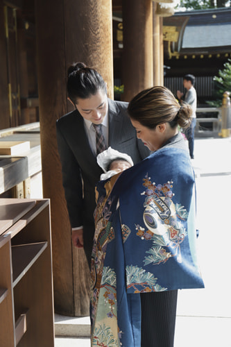 お宮参り写真 撮影場所 寒川神社１８