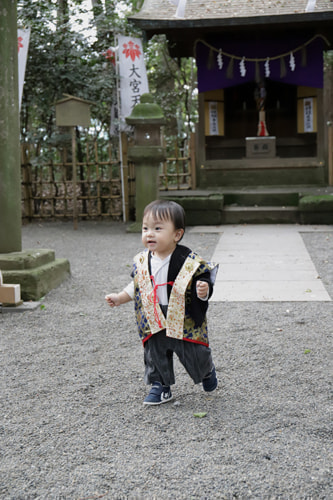 お宮参り写真 撮影場所 大宮八幡宮２４