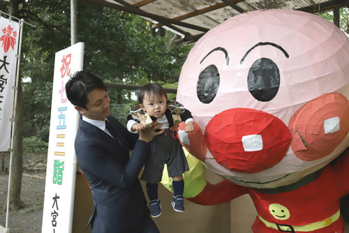 お宮参り写真 撮影場所 大宮八幡宮２８
