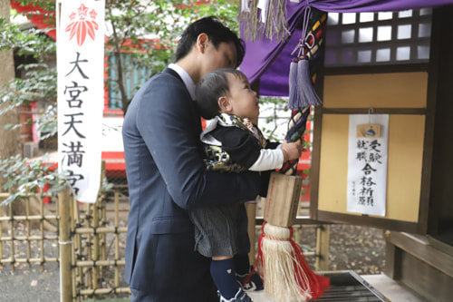 お宮参り写真 撮影場所 大宮八幡宮２９