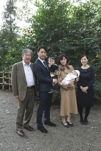 お宮参り写真 撮影場所 大宮八幡宮３５