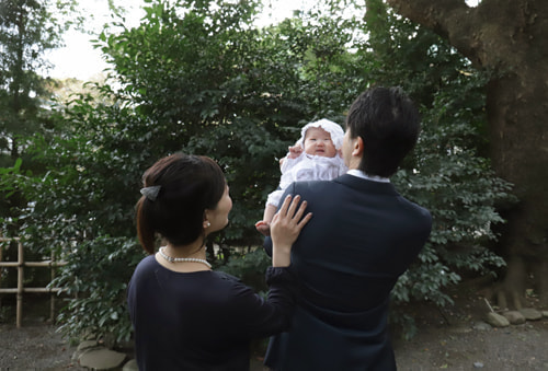 お宮参り写真 撮影場所 大宮八幡宮３８