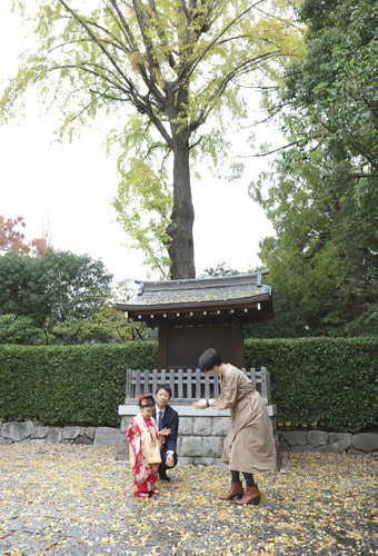 七五三写真 撮影場所 根津神社