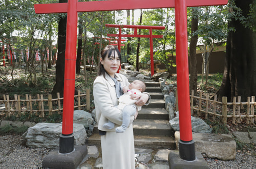 お宮参り写真 撮影場所 大宮氷川神社