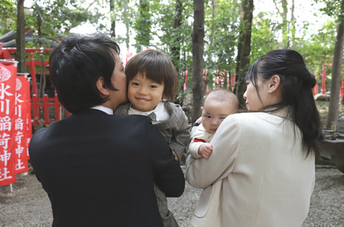 お宮参り写真 撮影場所 大宮氷川神社