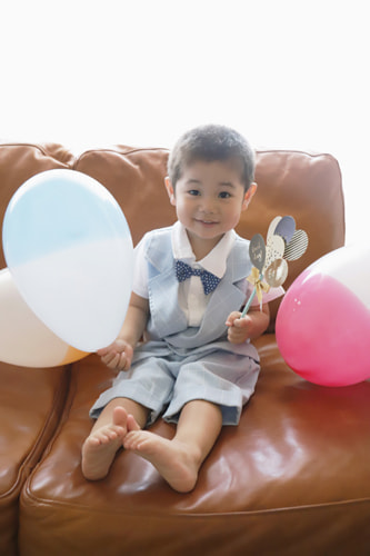 3歳バースデーフォト