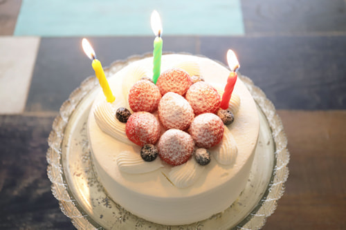 3歳バースデーフォト