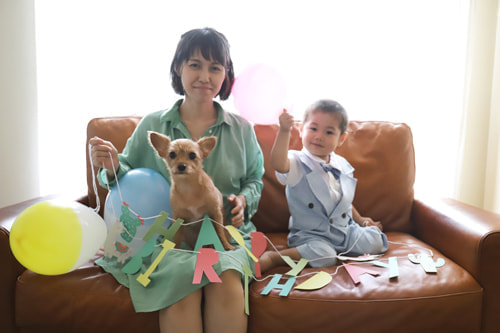 3歳バースデーフォト