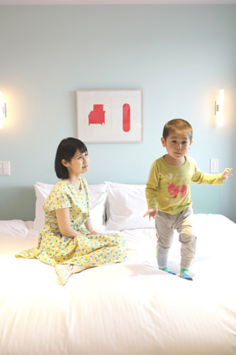 ホテル クラスカ 家族旅行写真